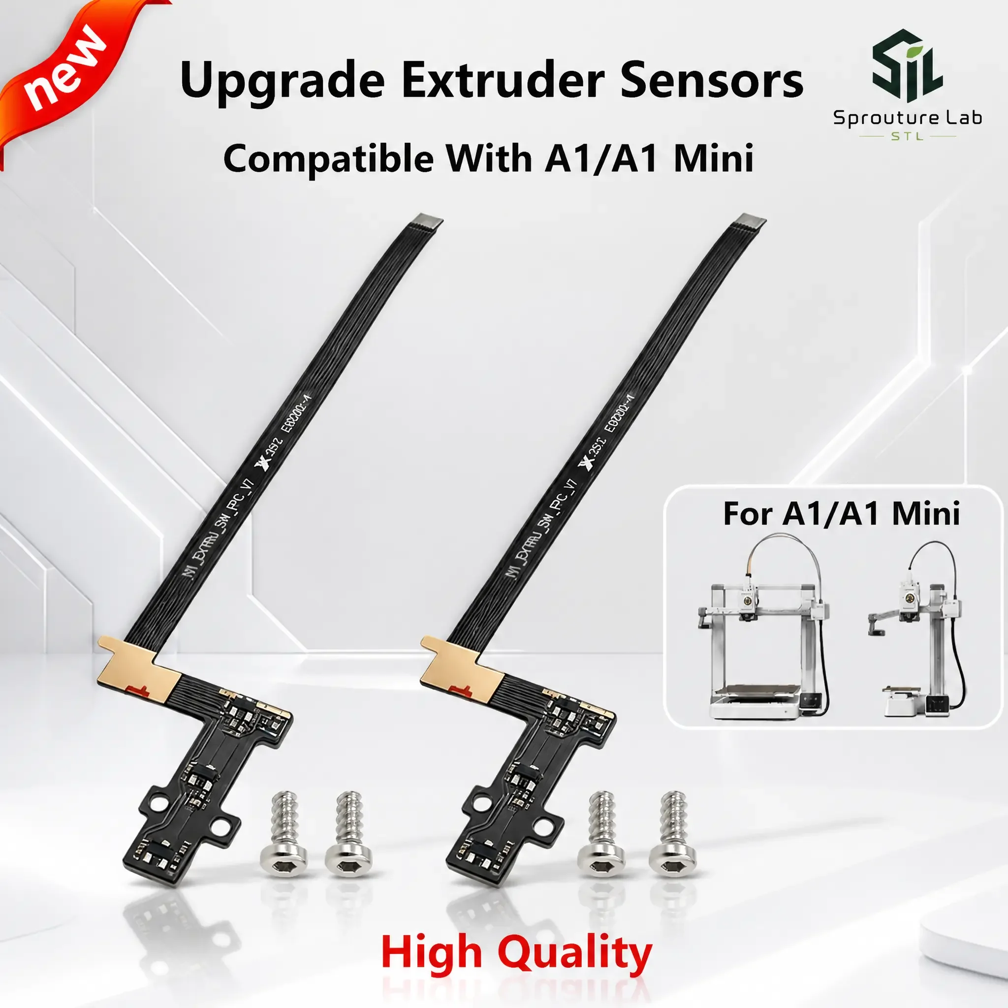 For Bambu Lab A1 Extruder Sensor A1 Mini Extruder Filament Sensor Hall Switch Board For Bambulab A1 Accessories 3D Printer Parts