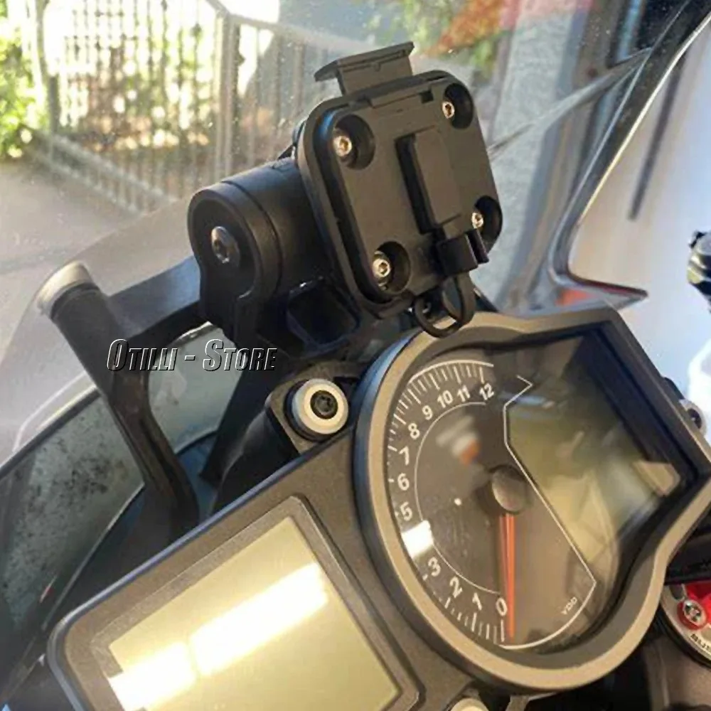 For 1290 Super Duke GT Fit 1290 SUPERDUKE GT Motorcycle GPS Mount Phone Holder Navigation Bracket Phone Bracket 2016-2018