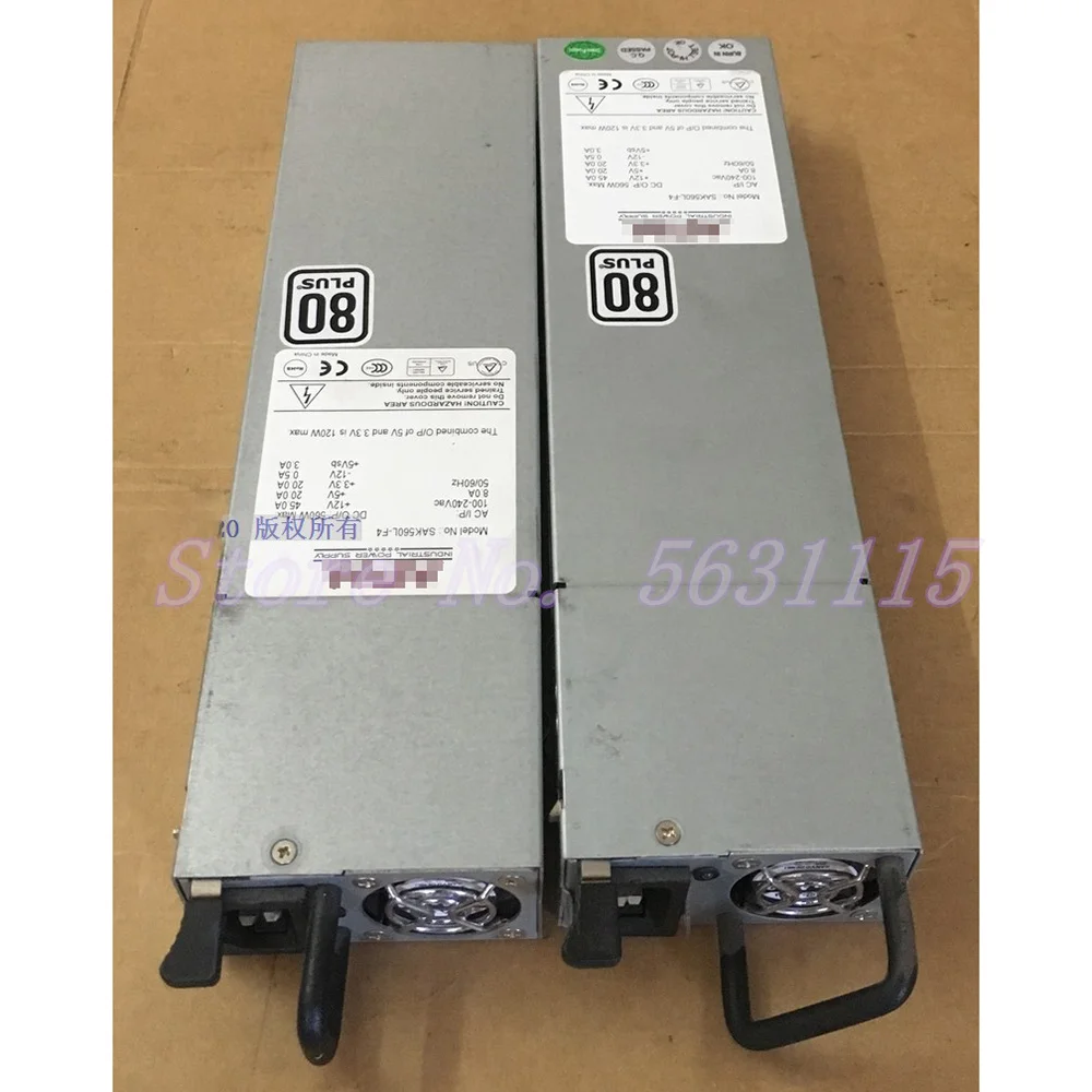 For Network Equipment Power Supply for JUNIPER APM SAK560L-F4 561W  100% Test Before Shipment