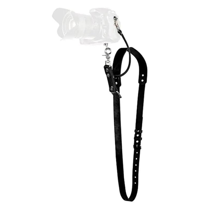FULL-Leather Camera Strap Crossbody For DSLR, Mirrorless - Secure Dual Mount, Quick Release For Professional Photography