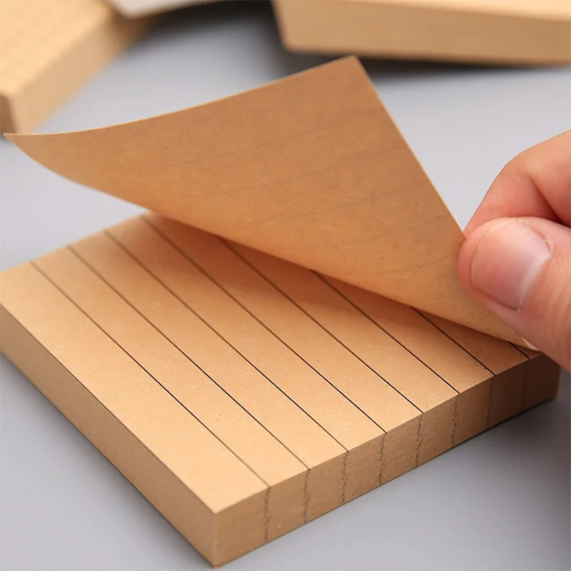 

KindFuny 560sheets Sticky Notes Minimalist Grid/Lined/Blank Note Pad Memo Pad Weekly Plan Diary Note Stationery