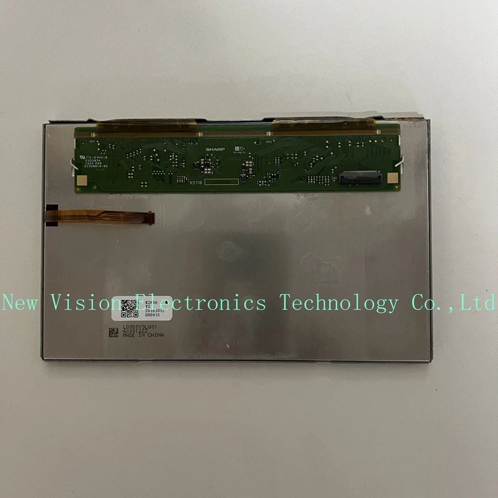 LQ080Y3LW01  Original Grade A+ 8 inch LCD Display Screen Panel 800*480