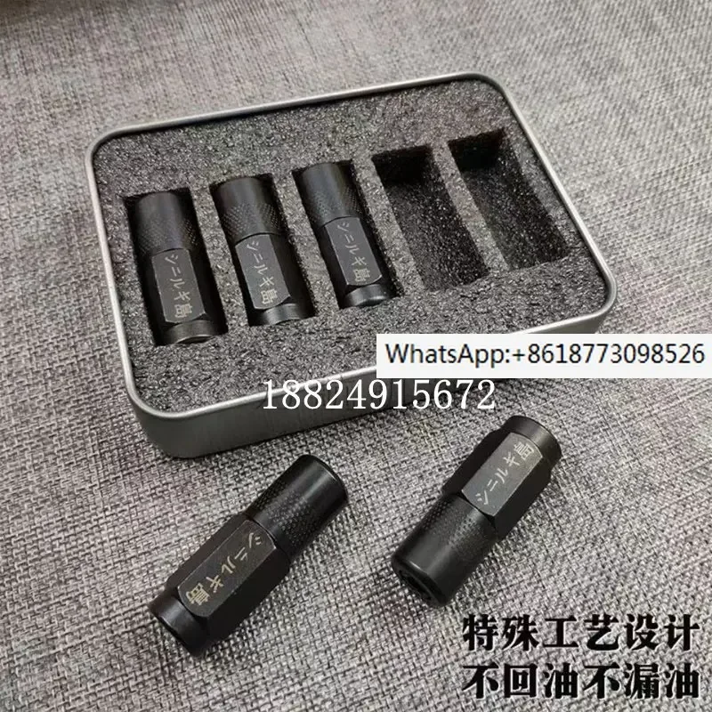 Butter gun head, flat head, imported flat mouth excavator, grease gun head, non oil leakage grease nozzle accessories