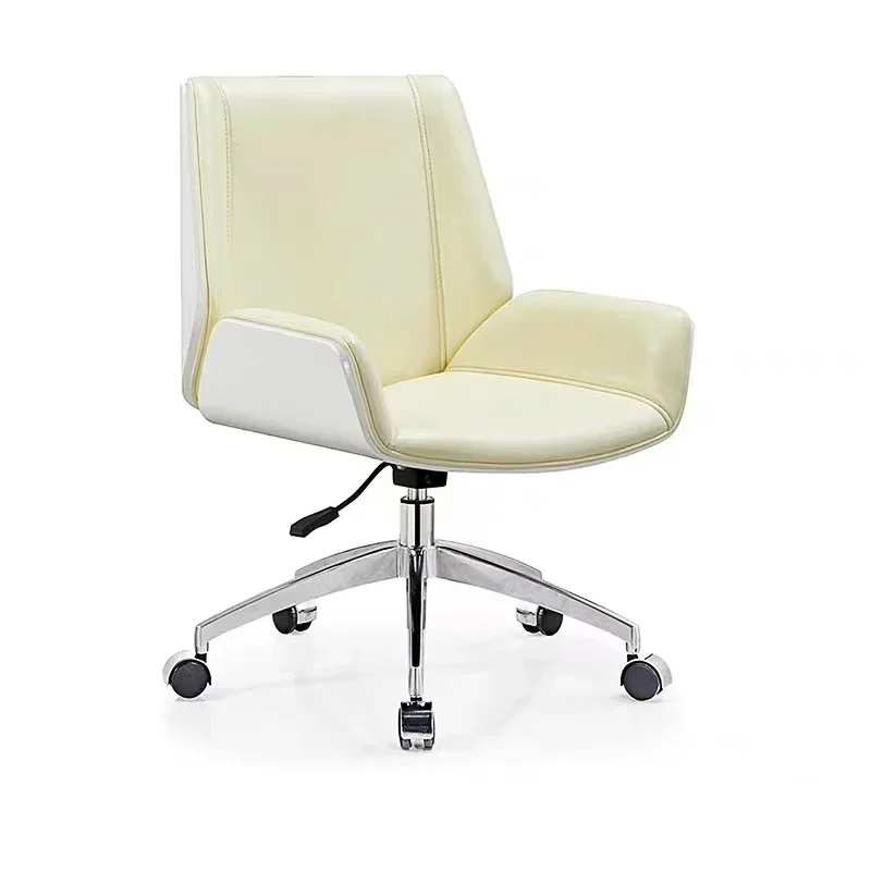 

l Modern Luxury Swivel Leather Office Chair For Computer Desk Adjustable Executive Office Room Chair Furniture