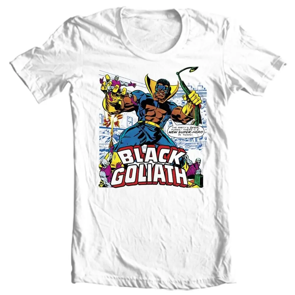 Black Goliath T shirt Dr Bill Foster men's adult regular fit graphic tee