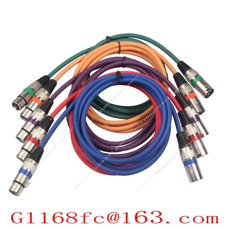 Microphone Male to Female Mixer Microphone Color Large Three Core Balance Line