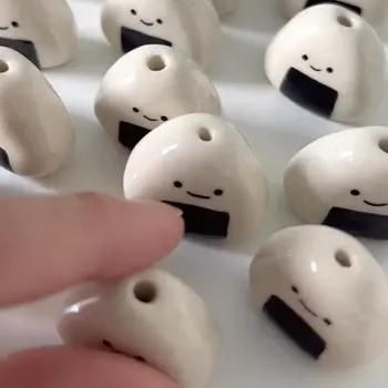 1/5/10個裝迷你花瓶 手工陶瓷飯糰花瓶 乾燥花花瓶 日式飯糰迷你花瓶 可愛日式工藝品 8 最佳銷售 日本花瓶 - №5