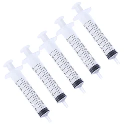 5 Pcs 10ml Luer Lock Industrial Grade Glue Applicator Syringe Without Needle