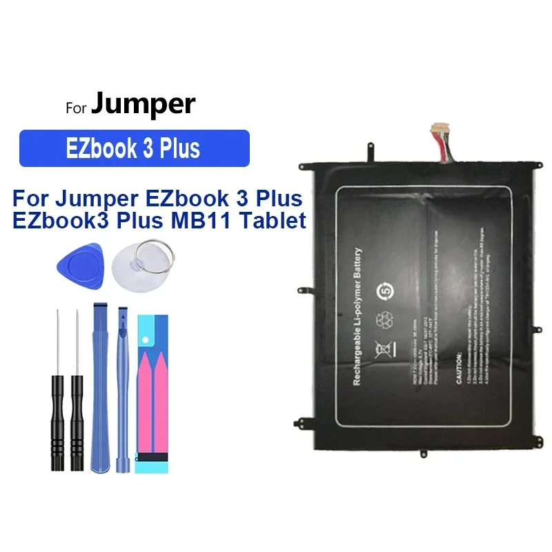 5000mAh Replacement Battery For Jumper EZbook 3L Pro 3 Plus HW-3487265 TH140A  ezbook3 plus MB11