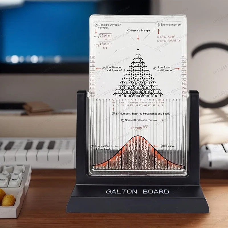 Simple Desktop Ornaments Children's Gift For Mathematics Enthusiasts Galton Plate Normal Distribution Model