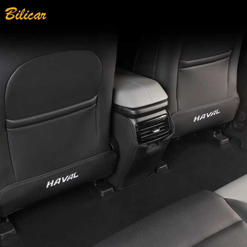 

Car Rear Seat Anti-Kick Protection Mat Back Seat Cover Pad for Great Wall Haval F7 F7X 2022 2021 2023 2020 2019 Accessories