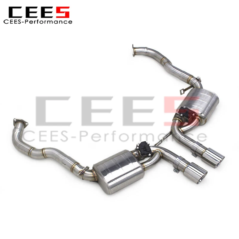 

Глушитель CEES Valvetronic для Porsche Boxster/Cayman 987.2 2.7/2.9/3.4 2008-2012, выхлопная система Catback из нержавеющей стали
