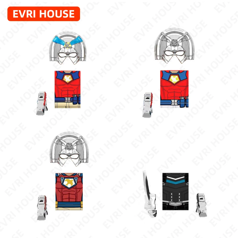 Movies Mini Action Figures Building Block Doll Bricks Assembly Assembly Toys for Children RZL007