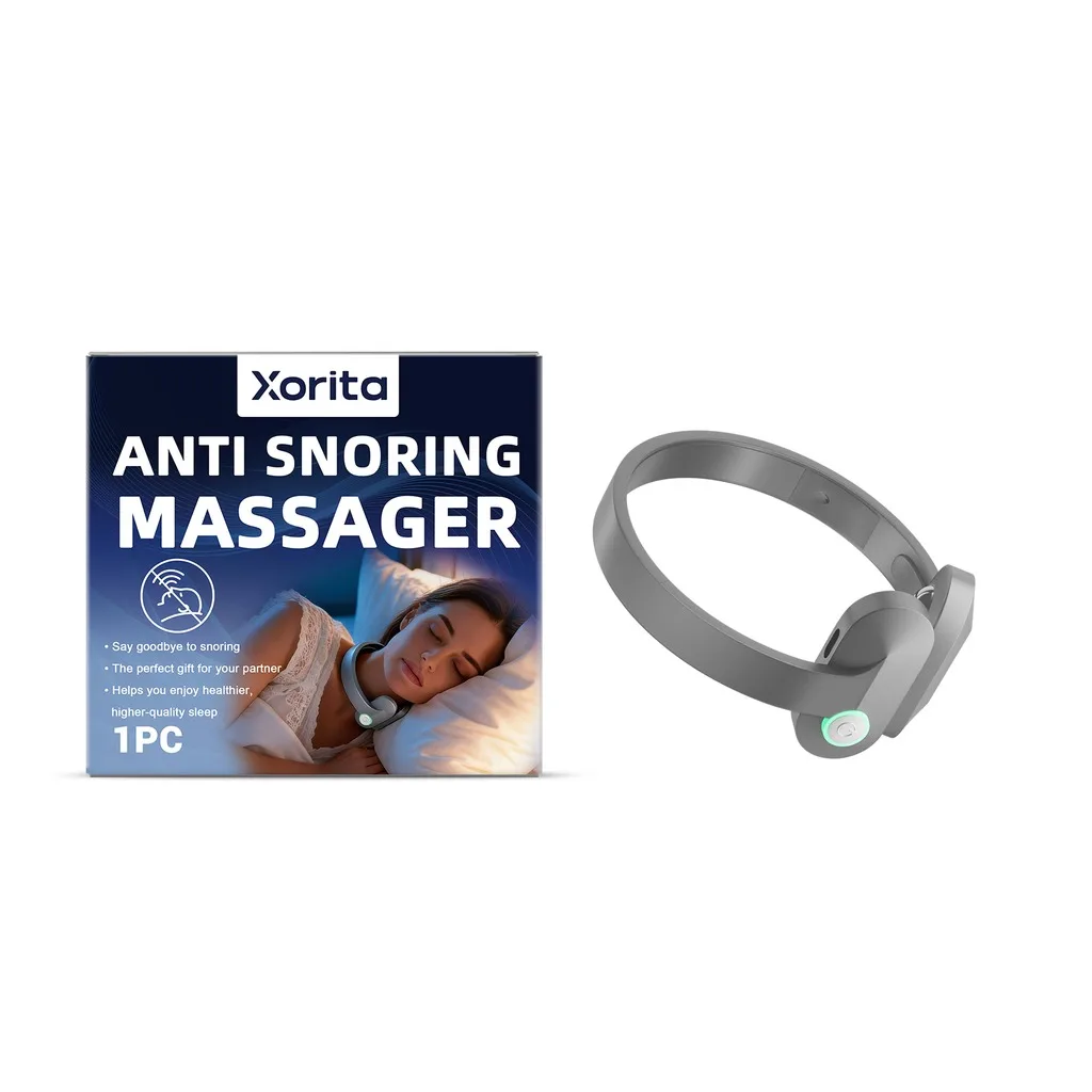 Sleep Care Massager Bluetooth Sleep Therapy Device 4 Modes Sleep Breathe Relax Massage Wearable Comfort for Quiet Night