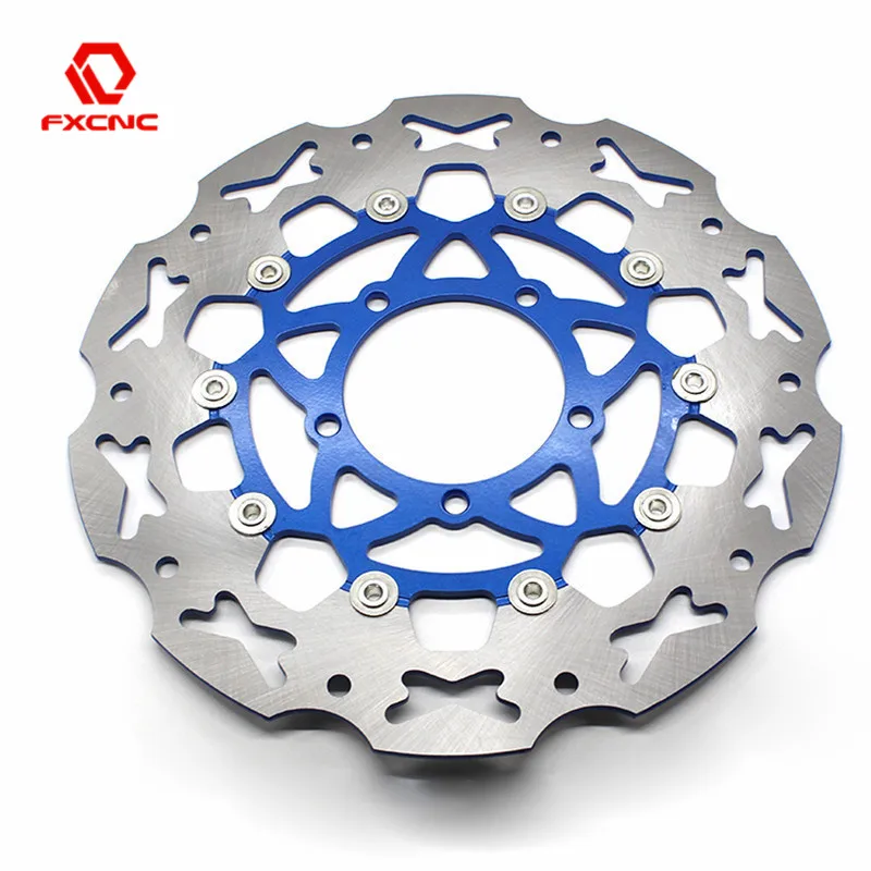 

CNC Motorcycle Accessories Fixed Front Brake Disc Rotor + Pad For Yamaha FZ16 FZ-16 2013 2014 2015 2016 2017 2018