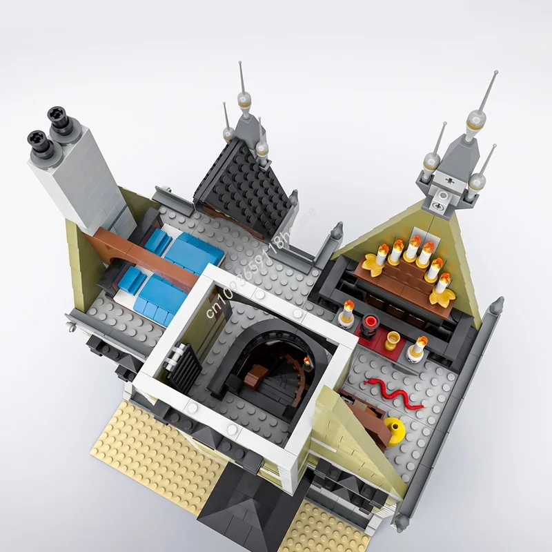 3723pcs MOC Old Mansion Haunted House Modular Model Building Blocks Assemble Toy DIY Creative Idea Brick Christmas Gifts Kids