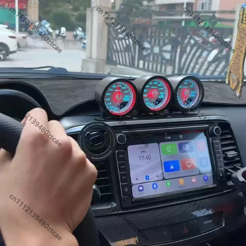 Monitoring Meter, Plug & Play Multi-data Dash Instrument For Car Coolant Temp Rotational Speed Turbo Pressure Display Mod Parts