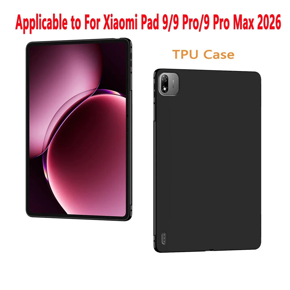For Xiaomi Pad 9 11.2inch 2026 Silicone Case Mi Pad9 Pro 12.5