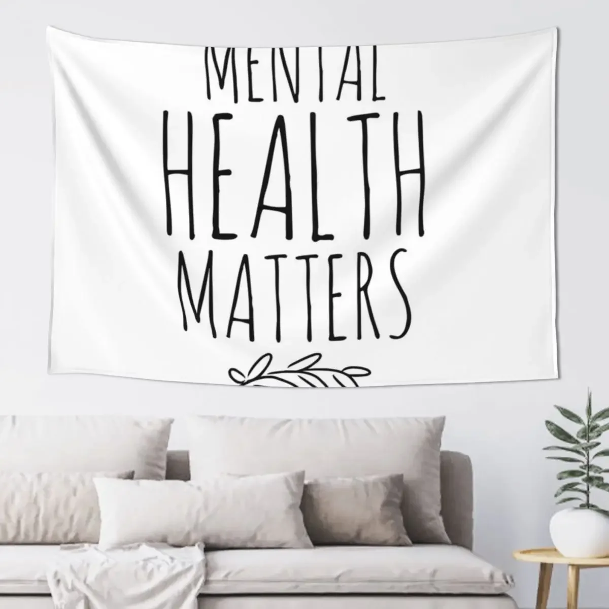 Mental Health Matters Tapestry Outdoor Decoration Decorative Wall Mural Tapestry