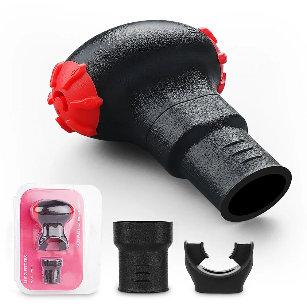 Sonmol Breathing Trainer Lung Flexer Dropshipping Durable Fitness Exerciser Increases Lung Capacity Breath Adjustable Deep Breat