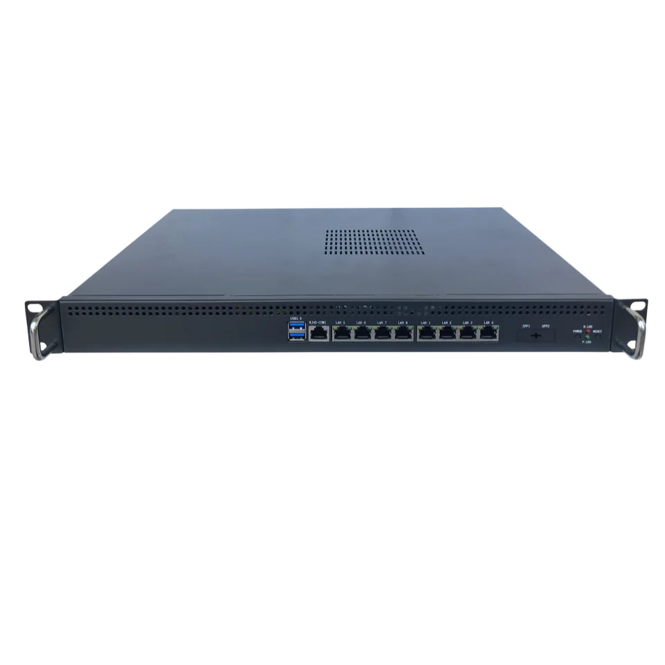 Elsky Mini PC U108-QM618L I3 6006U I5 6287U I7 7600U 8*LAN with SIM Card Slot Industrial Computer for Medical IoT
