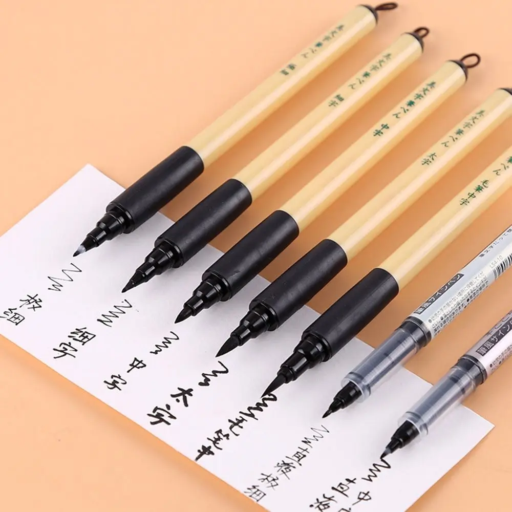 Drawing Medium/Fine/Extra-fine Watercolor Calligraphy Practice Pen Chinese Brushes Script Writing Brush Calligraphy Brushes