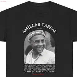 Amílcar Cabral Claim No Easy Victories T Shirt decolonization tee panafricanist marxist socialist revolutionary Black