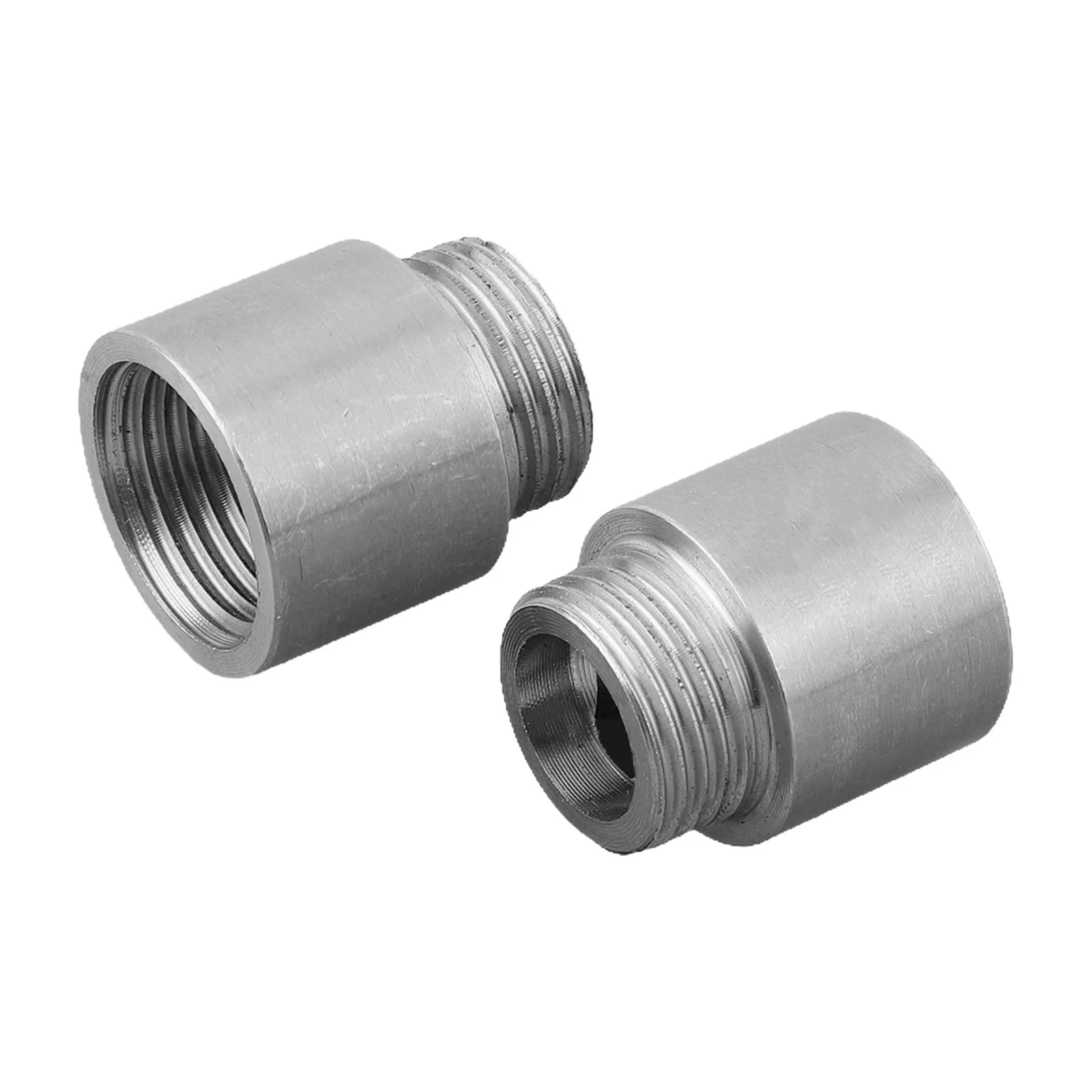 أذرع الدش رأس الدش تمديد متعدد الاستخدامات ذكر إلى أنثى 30 مللي متر تعديل الدش 2 حزمة 304 الفولاذ المقاوم للصدأ #5