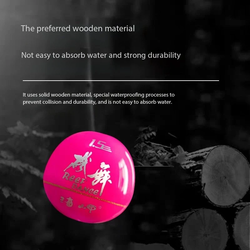 Wutong Wood Zhongtong Float, Sea Rock Fishing Eye Catching Awa Sensitive Stable Wind Wave Resistant Long Distance Fishing Gear