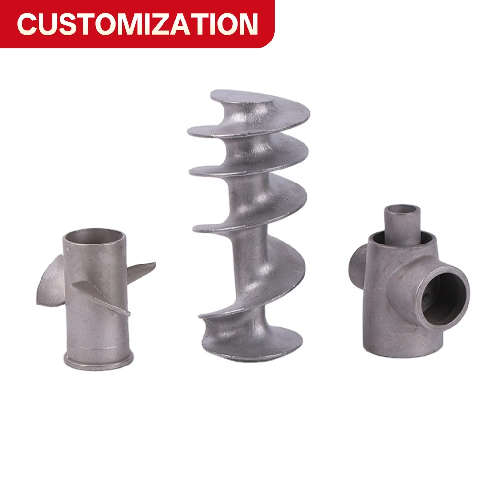 Customizable SUS304 Stainless Steel/Carbon Steel Screw Conveyor Propeller Blades Precision-machined screw conveyor blades compat