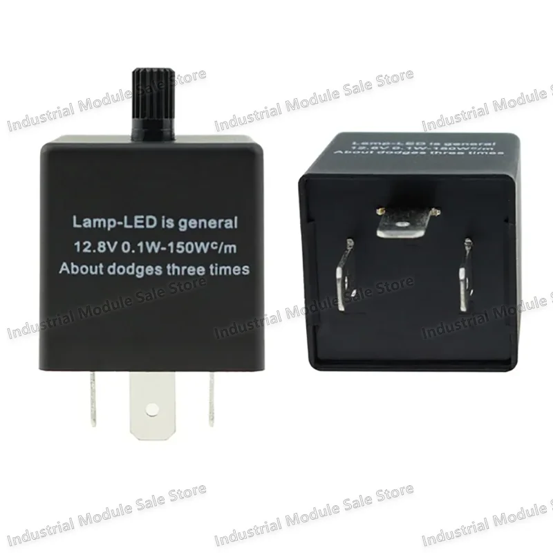 1 PCS JL-02 CF13/CF14 Relay Adjustable / Fixed Frequency Flasher Car Turning LED Light Flashing relay