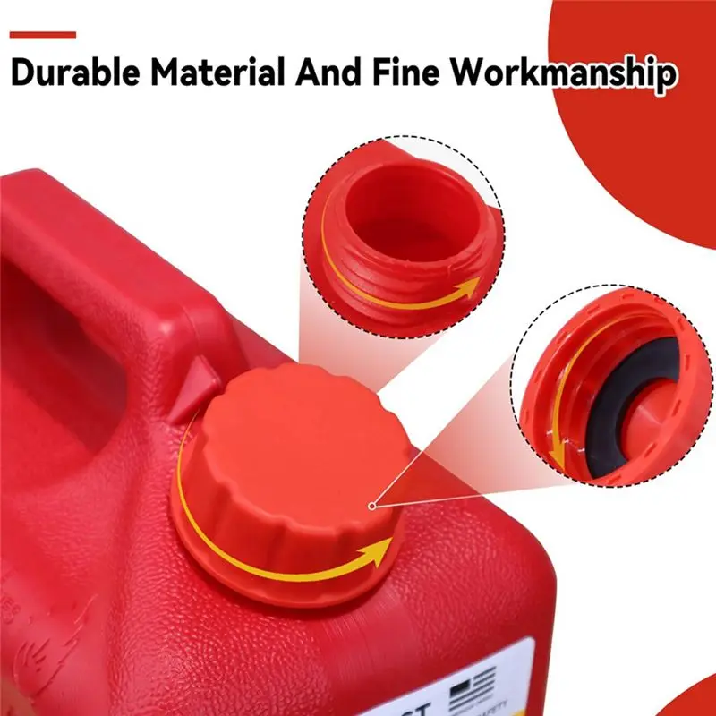 A26F-5 Gallon Gas Can Cap,Replacement Lid For Cans For Midwest, Briggs And Stratton Gas Cans