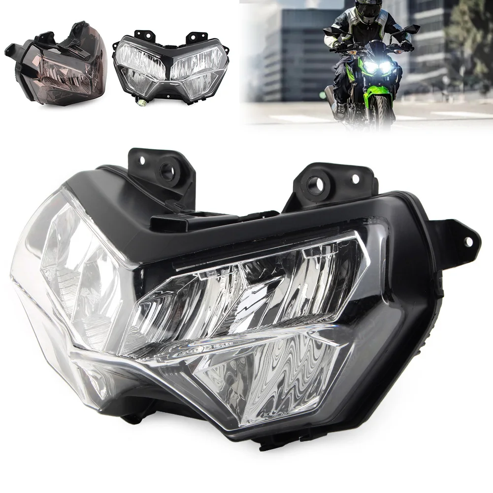 

Motorcycle Headlight Assembly Headlamp Front Face Lights Head Lamp Fairing For Kawasaki Z400 2018-2022 For Z650 Z900 2020-2022