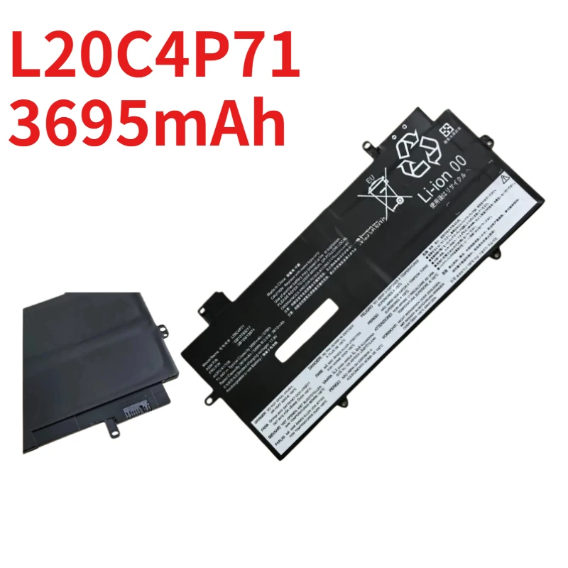 L20C4P71 3695mAh Laptop Batteries for Lenovo ThinkPad X1 Carbon Gen 9 10 X1 Yoga 6th 7th GEN 6 7 Series 15.44V 57Wh Battery