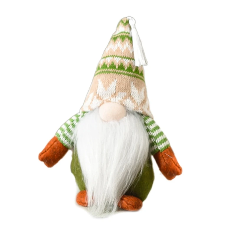 Y1UB Gnome Decorations Dwarf Rudolph (Christmas Thanksgiving Elves