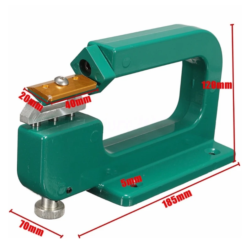 Skórzane rękodzieło Splitter Skiver maszyna do obierania obierania krawędzi łopata do skórowania DIY wysokiej jakości Drop shipping Hot