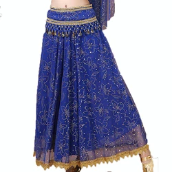 Women Arab Halloween Costume Skirt Belly Dance Performance Suit Stage Dancewear Outfit Adult Indian Practice Long Skirt Clothes