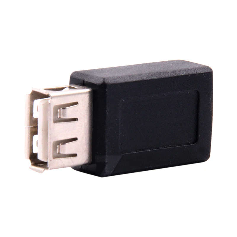 USB 2.0-Adapter Mini 5P auf A Stecker/Buchse USB auf Mini-USB für Android-Daten. Quadratischer T-Port-Konverter