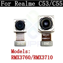 Rear Camera Module For Realme C55 C53 Backside View Main Facing Back Camera Flex Repair Spare Parts