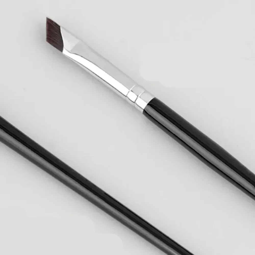 1-3개 업그레이드 블레이드 아이라이너 브러쉬 울트라 씬 파인 앵글 플랫 아이브로우 브러쉬 라이너 브로우 메이크업 브러쉬 정밀 디테일 도구
