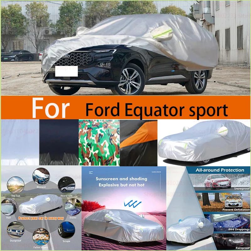 

All-season Outdoor Waterproof Full All Weather Windproof Heavy Duty Protection Compatible for Ford Equator Sport