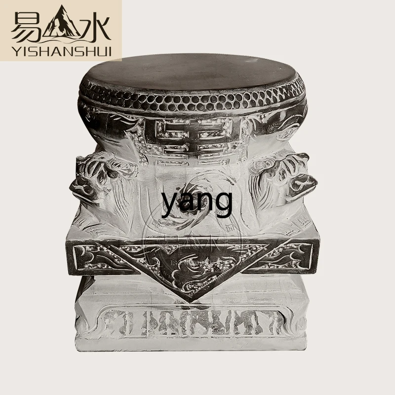 

LH Marble Column Marble Roman Column Hollow Column Base Stone Base