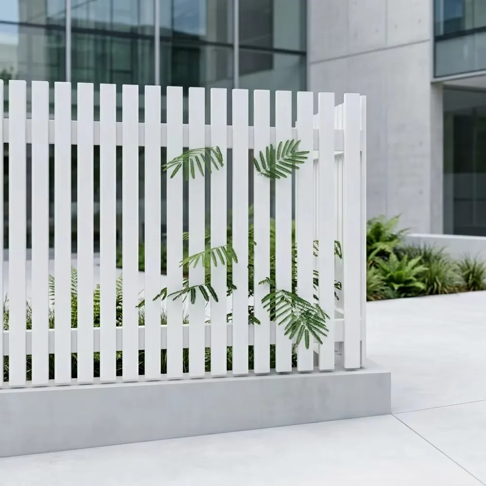 

Decorative Aluminum Fence Panels Outdoor Garden Privacy Fencing Stylish Metal Screen for Backyard Patio & Villa Landscape