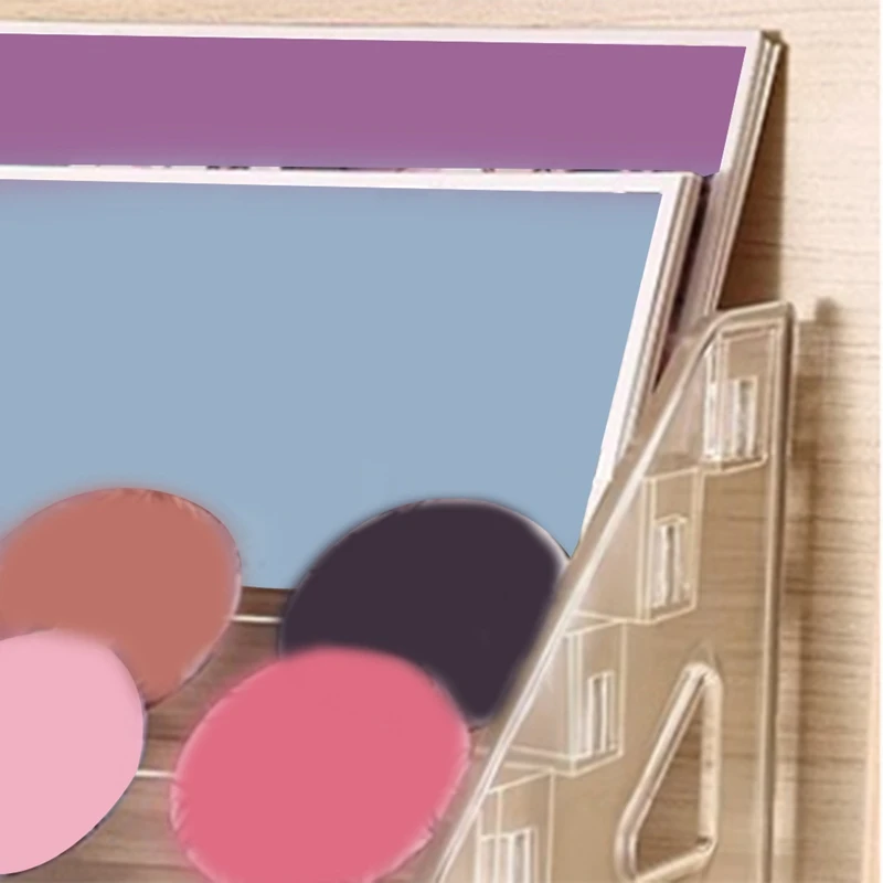 Nail Polish Organizer,Sunglass Organizer Display Rack, Eyeglasses Storage Essential Oils Holder Makeup Organizer Easy To Use B