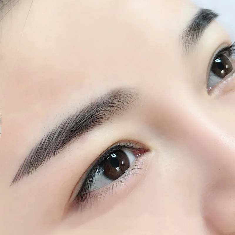 50 Stück Microblading 0,18mm Tebori-Klingen, Tattoo-Nadeln, Permanent-Make-up-Nadeln, 7 9 12 14 17 21 Manuelle Augenbrauenklingen – Detail 7