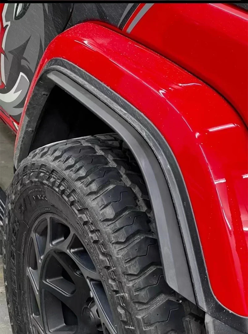 Body Kit Eyebrow Protector Mudguard Sticker Eyebrow Fender for Jeep Wrangler JL 2018-23 modified Auto Accessories view 4