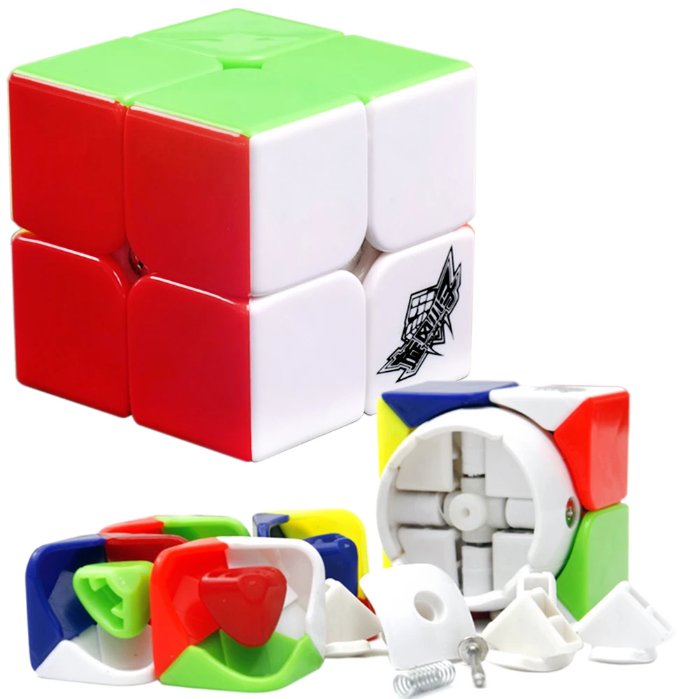 Cyclone Boys Hungarian Magic Cube Two by Two Hungran 2 Lines 50MM Toddler Puzle 222 Hungerien Cubo Hexagonal Cibe 7 Year Old Toy