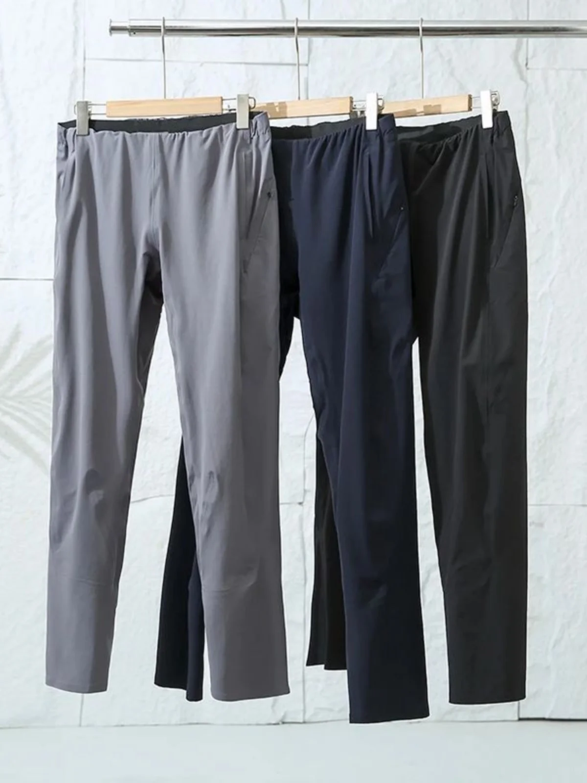 

Outdoor Men's Casual Pants Full Function Lightweight Qui Dry Breathable Faionable Ci Sle Straight Leg Trousers