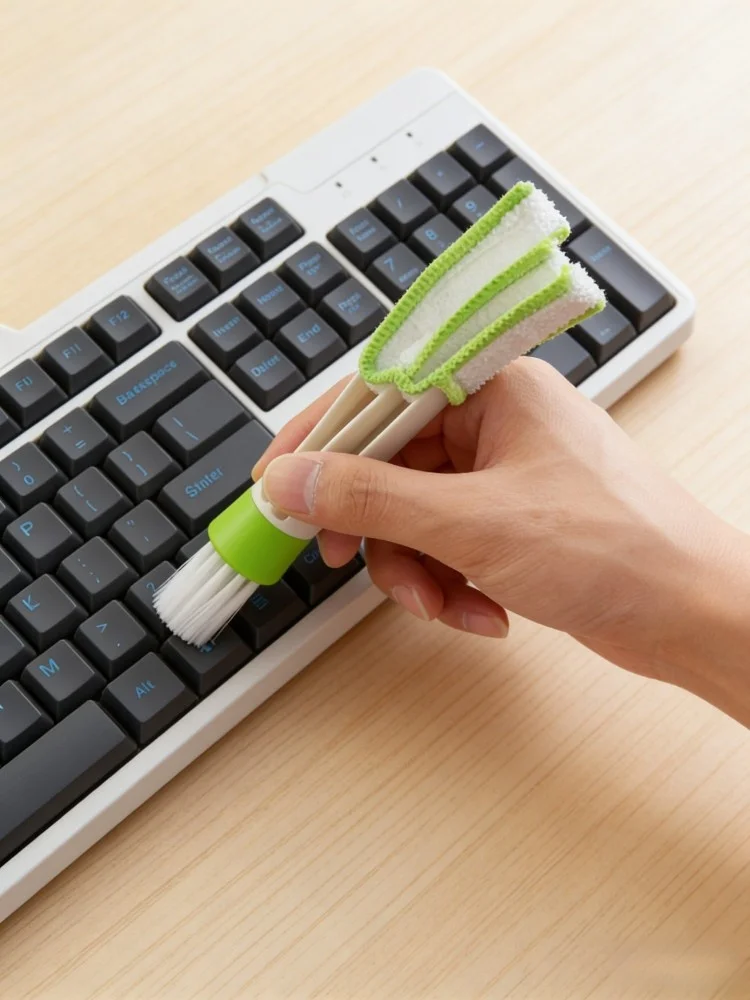 

Щетка для чистки жалюзи из микрофибры, съемный инструмент для уборки оконных жалюзи, рольставней, кондиционеров и автомобильных дефлекторов