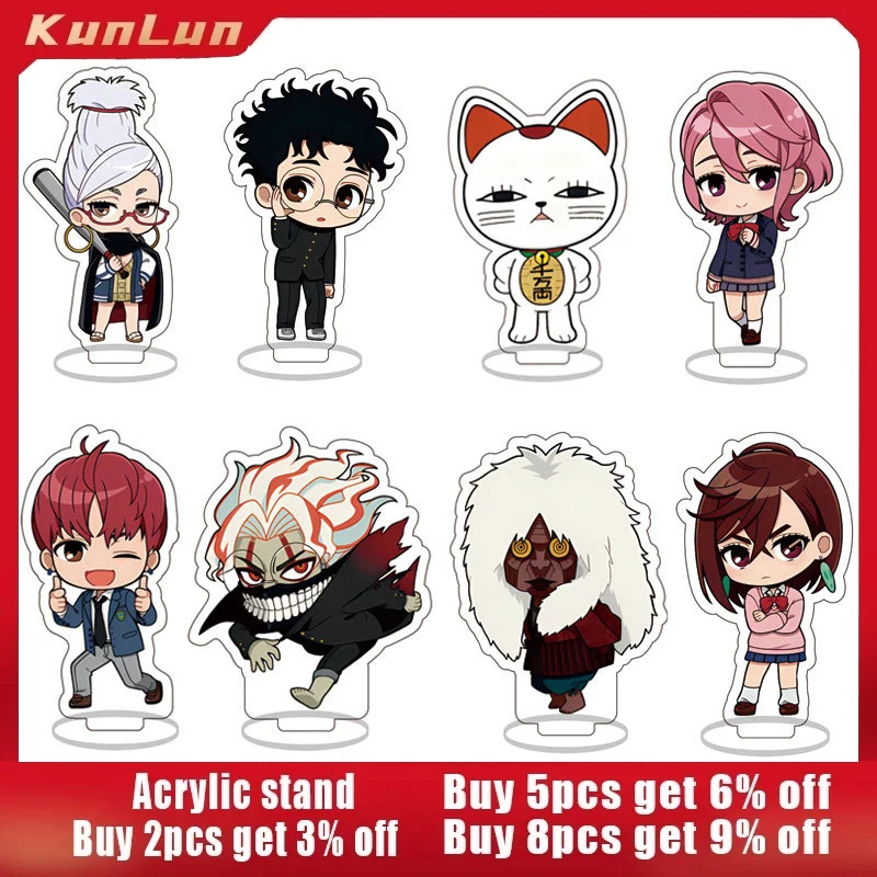 

8 CM DAN DA DAN Japanese Anime Peripherals Ayase Momo Acrylic Stand Collectible Desk Ornaments Creative Birthday Gift for Girls